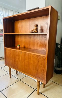 Danish Modern Teak Bookshelf