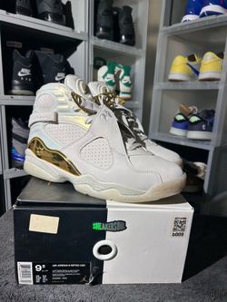 Air jordan 8 Championship ‘Champagne’ 9.5M/ Og all