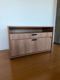 Wood cabinet