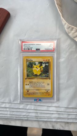 Pikachu Jungle 1st Edition