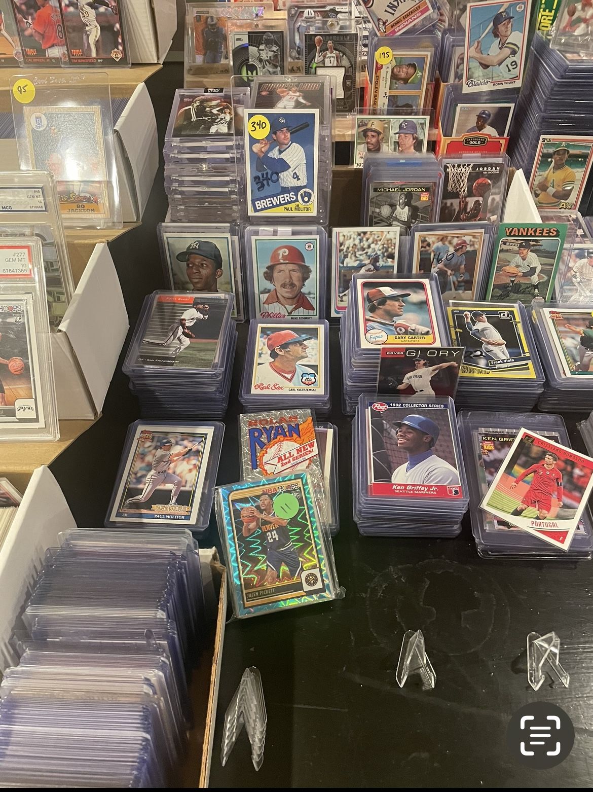 ALL CARDS MINT AND READY TO BE A SENT OUT FOR GRADING. DisregardPricesInPic$5&UpLet Me Know What Your Looking For Or Buy Entire Collection. Let’s Talk
