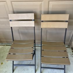 Folding Chair, Set Of 2