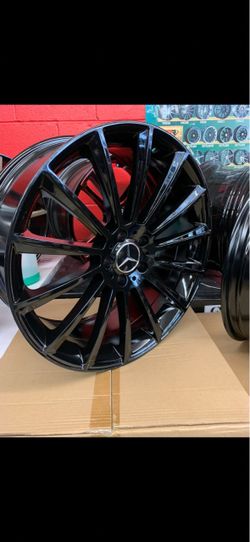 Mercedes 20” new Blk Multispoke Amg styie new rims tires sets