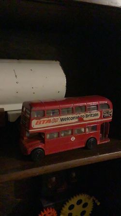 Double Decker Bus Toy corgi