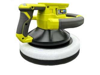Ryobi One cordless battery operated 10” orbital buffer car detailing polisher