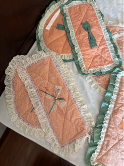 Toilet seat and tank decorative covers