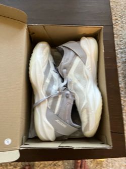 Adidas Adizero Select 2.0 Team Basketball Shoes Men’s Size 7 White Gray Good Box