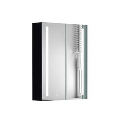 19.7 in. W x 25.6 in. H Rectangular Medicine Cabinet with Mirror, Wall Mounted LED Frontlit Bathroom Mirror Cabinet