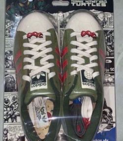 Tmnt shoes adidas with comic