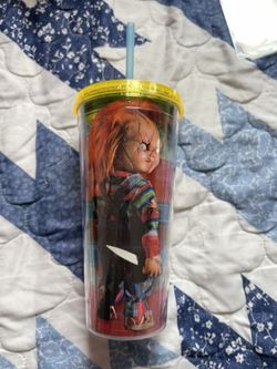 Chucky Cup with Straw 