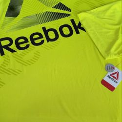Reebok MEN'S  Big Men's Active Short Sleeve Performance Tee  Shirts Size  LARGE42-44