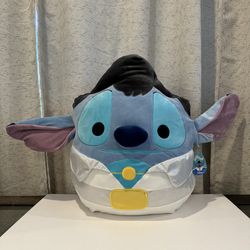 Squishmallow Elvis Stitch Large Plushie Disney NWT