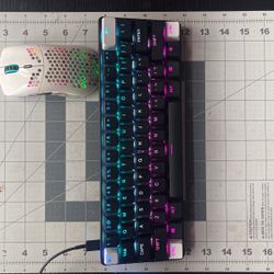 Apex Mini Keyboard And Glorious Model O Mouse 