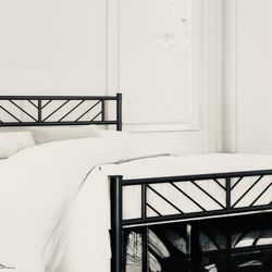 Brand New  Queen size Metal Bed frame For Sale ( In Box)