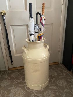 Vintage milk can