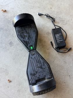 Black Hoverboard Self-Balancing Scooter with Charger