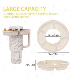 40 pack Tray Snack Ring Suitable for Car Cup Holder