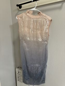 Anthropologie Ombré Sequin Dress