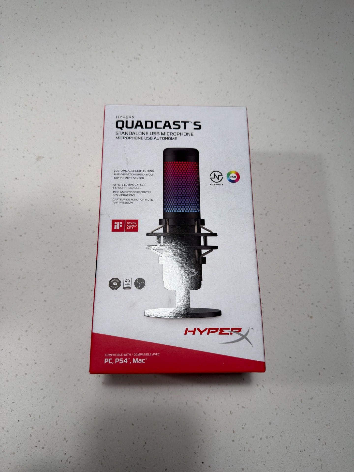 HyperX Quadcast S Microphone