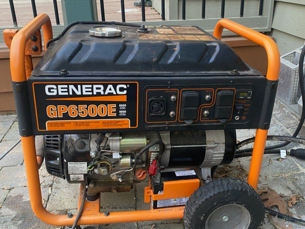 Generate 6500 W generator