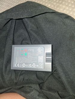 Ring surveillance battery