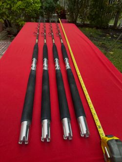 X-Generation Custom Built 20-40 lb. 7 ft. Trolling Rods - $295 Each.