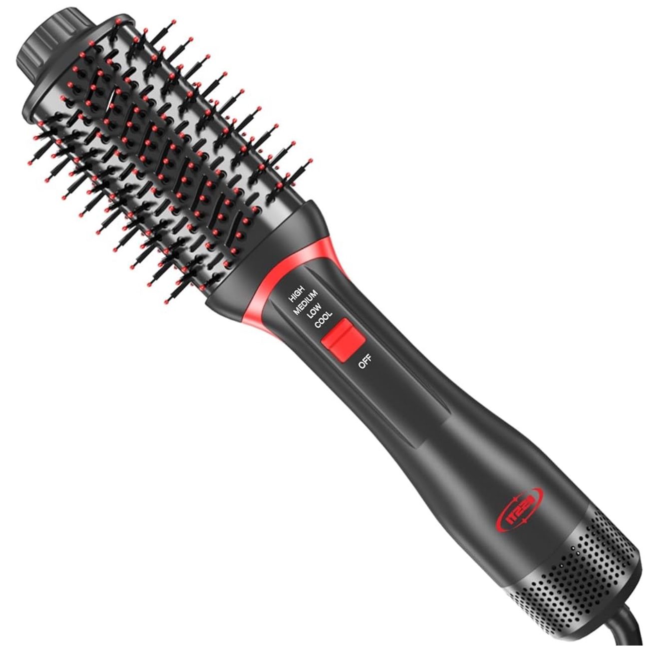 4-in-1 Hair Dryer Brush & Volumizer, Ionic Ceramic Hot Air Brush