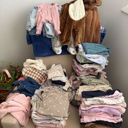 Baby Girl Clothes Lot - 3 Months