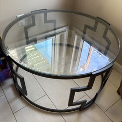 Elegant Glass Coffee Table