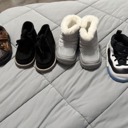 Carter’s Brown Size 5 Blk Lugs Size 5 Snow Boots  Size 6 Jordan Size 6