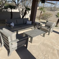 6 Piece Patio Sofa Set 