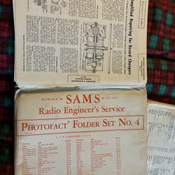 Sam's Photofact Folder Set No 4