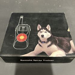 $15 Dog Remote Spray Trainer 