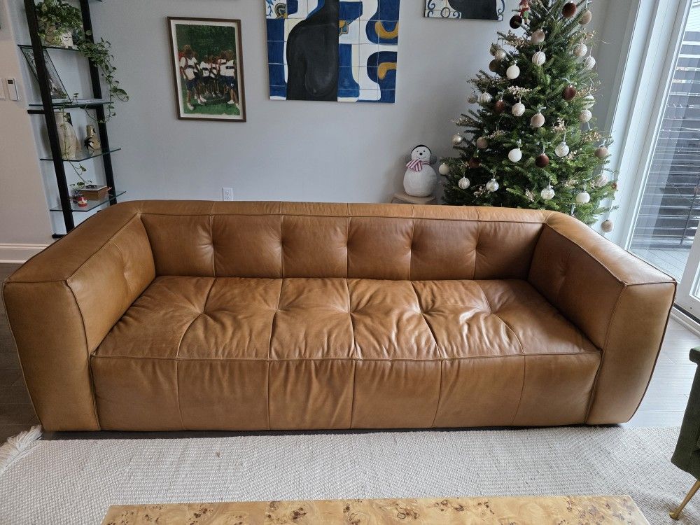 Leather Sofa - Capa Poly & Bark