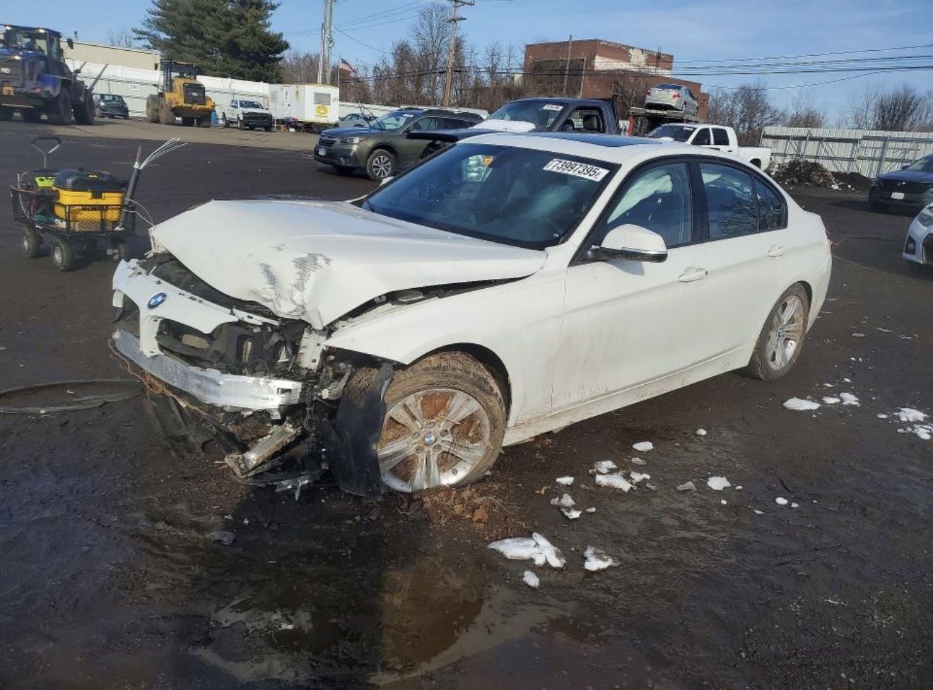 2016 BMW 328XI F30 PARTS ONLY