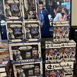 2021 Baseball Football College WNBA Sealed Cards Blaster Boxes Mega Boxes And Hangar Boxes 