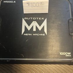 Autotek 1000 W Amp
