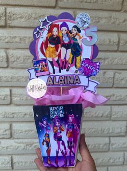 K-pop Demon Hunter Huntrix Centerpieces 💜✨