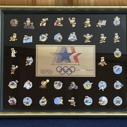 Vtg Limited Edition Collectors’ Pins Series #1 1981/1982 Games of Olympiad Los Angeles 1984