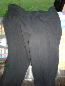 Black leggings 10 12 girls