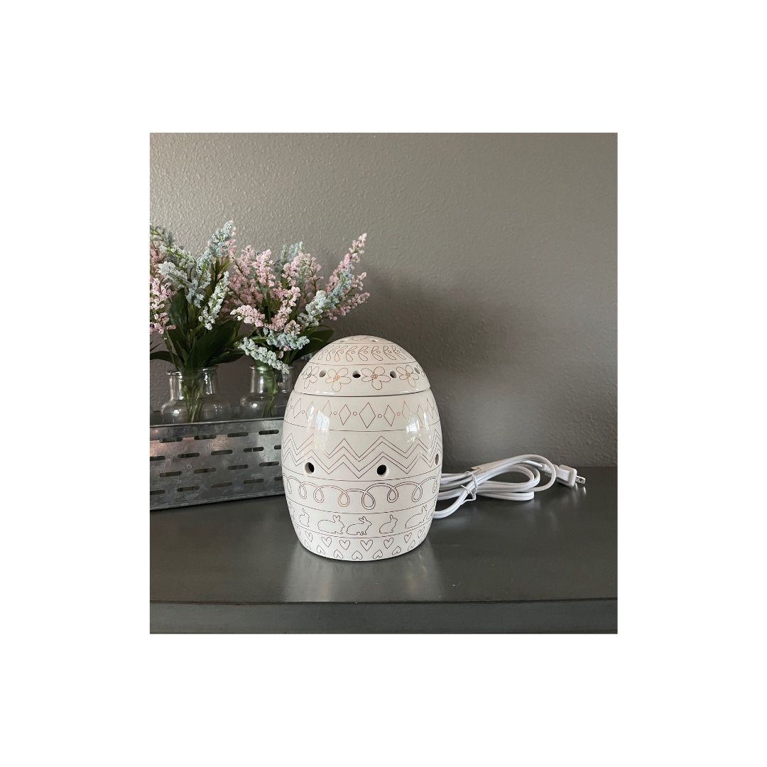 Scentsy Eggs-Press Yourself Warmer-Full Size Color Your Own Warmer🐇🌸🐣