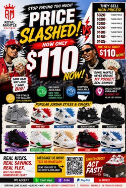New Jordan’s Sneakers - 8,9,10.,11,12,13
