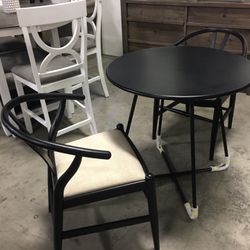 3 Piece Dining Table Set 