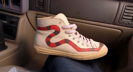 White Gucci high top