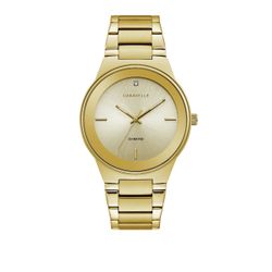 Caravelle Designed By Bulova Men's Modern Diamond Dial Bracelet Watch 40mm 44D10, New with tags