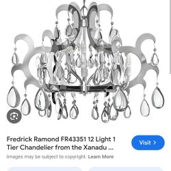 3 Stainless Steel Expensive Chandeliers