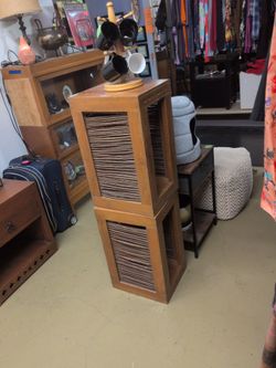 Vintage Rustic Side Tables