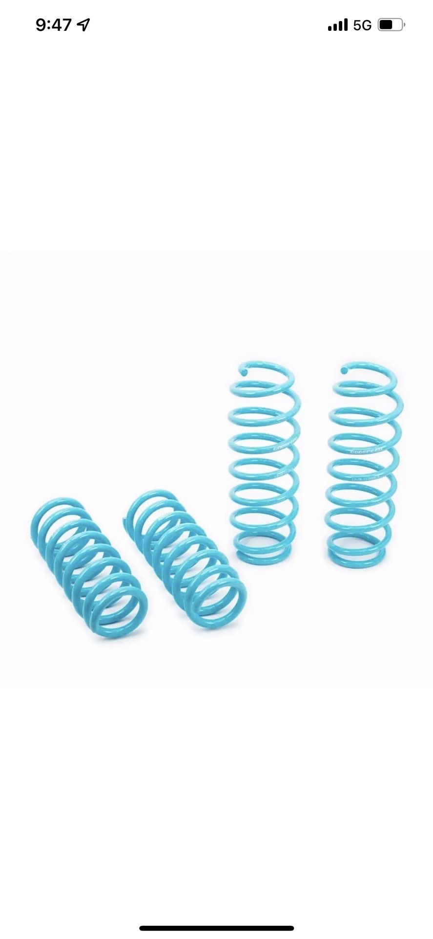 Q50 Lowering Springs