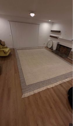 Beige 9x12 Rug