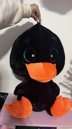 Black duck plush stuffed animal
